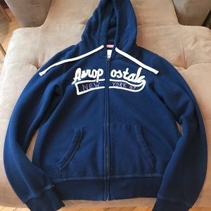 Large Aeropostale Hooded Sweatshirt